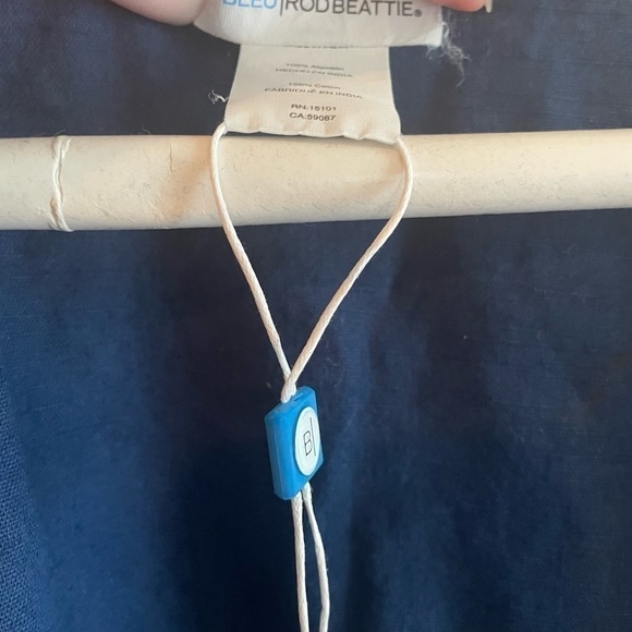 bleu Rod Beattie Womens India Bazaar Woven Cotton Cover-Up - Picture 11 of 11